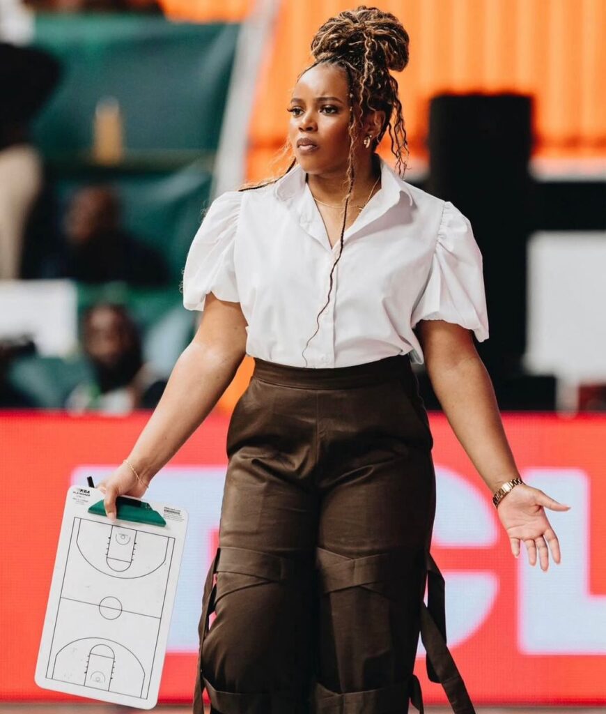 D'Tigress head coach, Rena Wakama