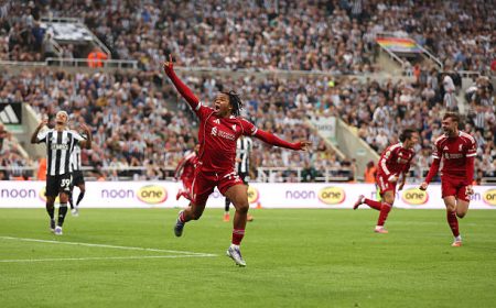 Newcastle vs Liverpool, Rio Ngumoha