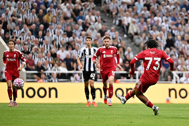 Newcastle vs Liverpool, Rio Ngumoha