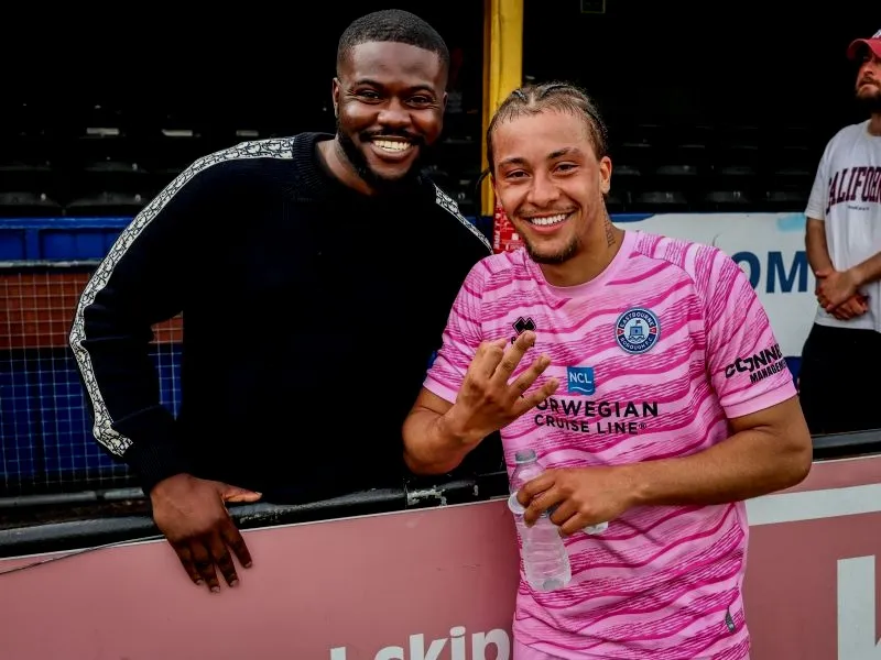 Ohi and client Jason Adigun