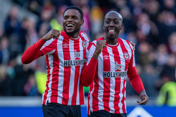 Frank Onyeka and Yoane Wissa