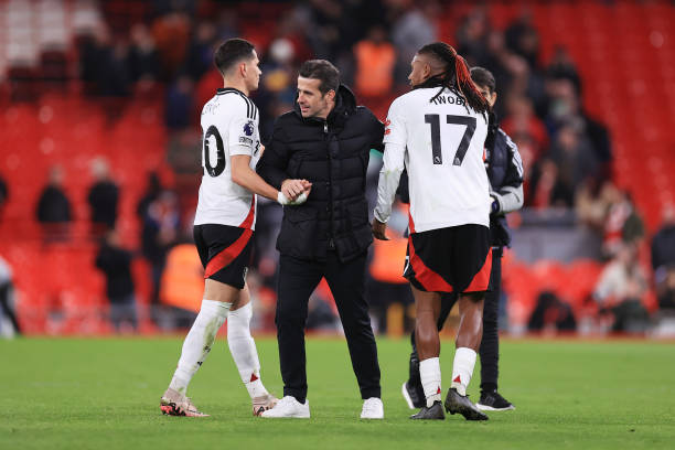 Marco Silva and Alex Iwobi