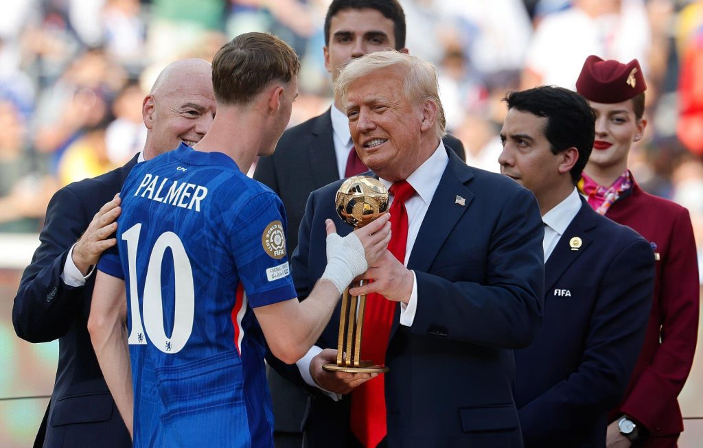 2026 FIFA World Cup. U.S President Donald Trump