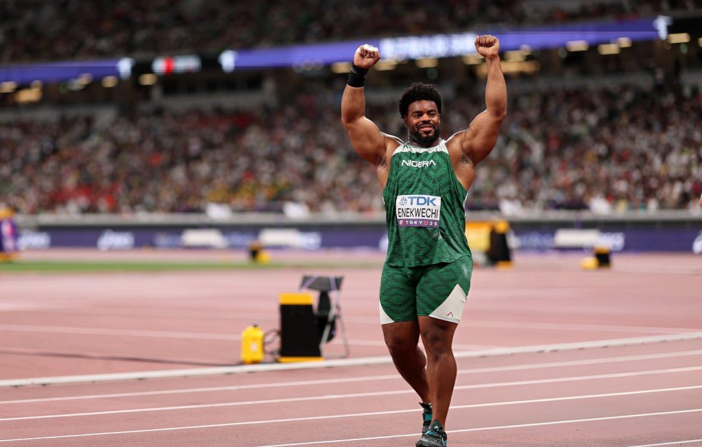 Nigeria's Shot Put Champion, Chukwuebuka Enekwechi