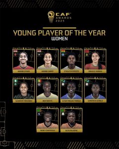 2025 CAF Awards, Super Falcons, Flamingos, Shakirat Moshood