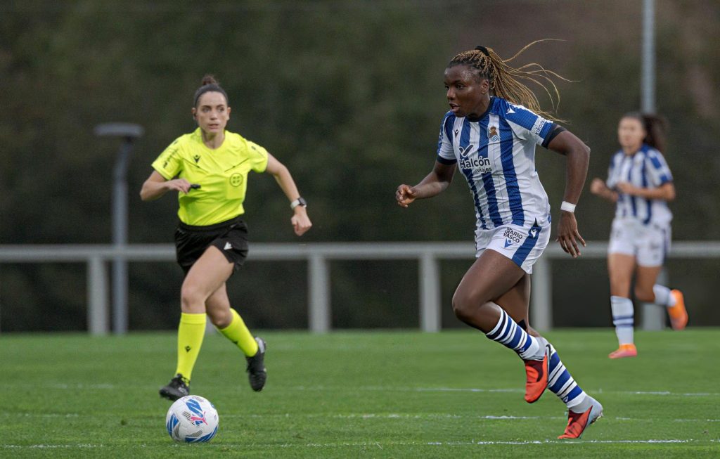 Edna Imade, Real Sociedad vs Barcelona Feminine, Spanish Liga F