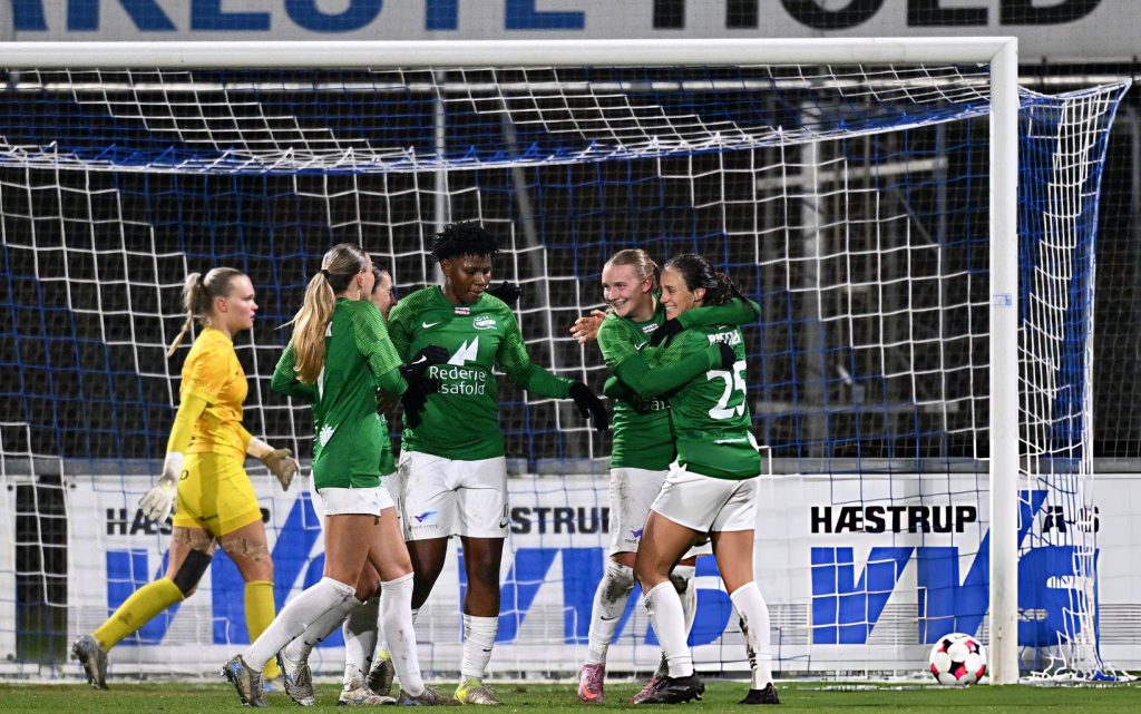 Joy Omewa, Fortuna Hjørring, Danish Women's League, Køge