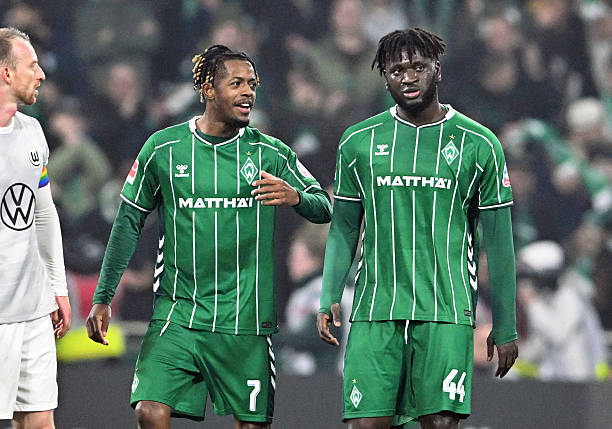 Boniface Shines as Werder Bremen Edge Wolfsburg 2-1 Victor Boniface