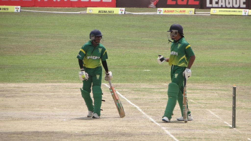 Nigeria’s senior men’s cricket team, the Yellow Greens, West Africa Trophy