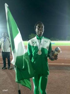 Tejiri Ugoh, African Youth Games, Angola, Team Nigeria