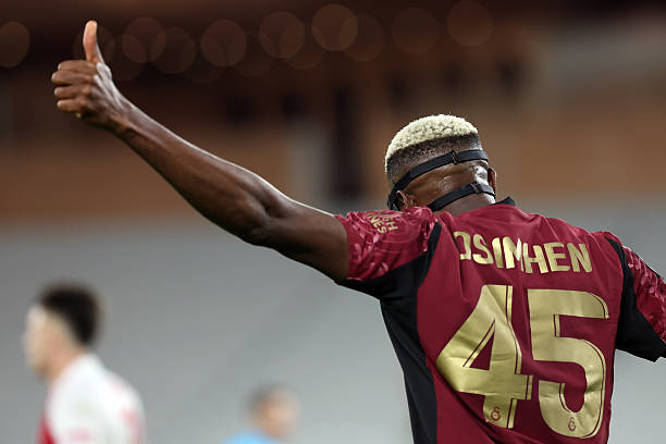 Victor Osimhen’s European Streak Ends in Monaco Victor OsimheVictor Osimhenn