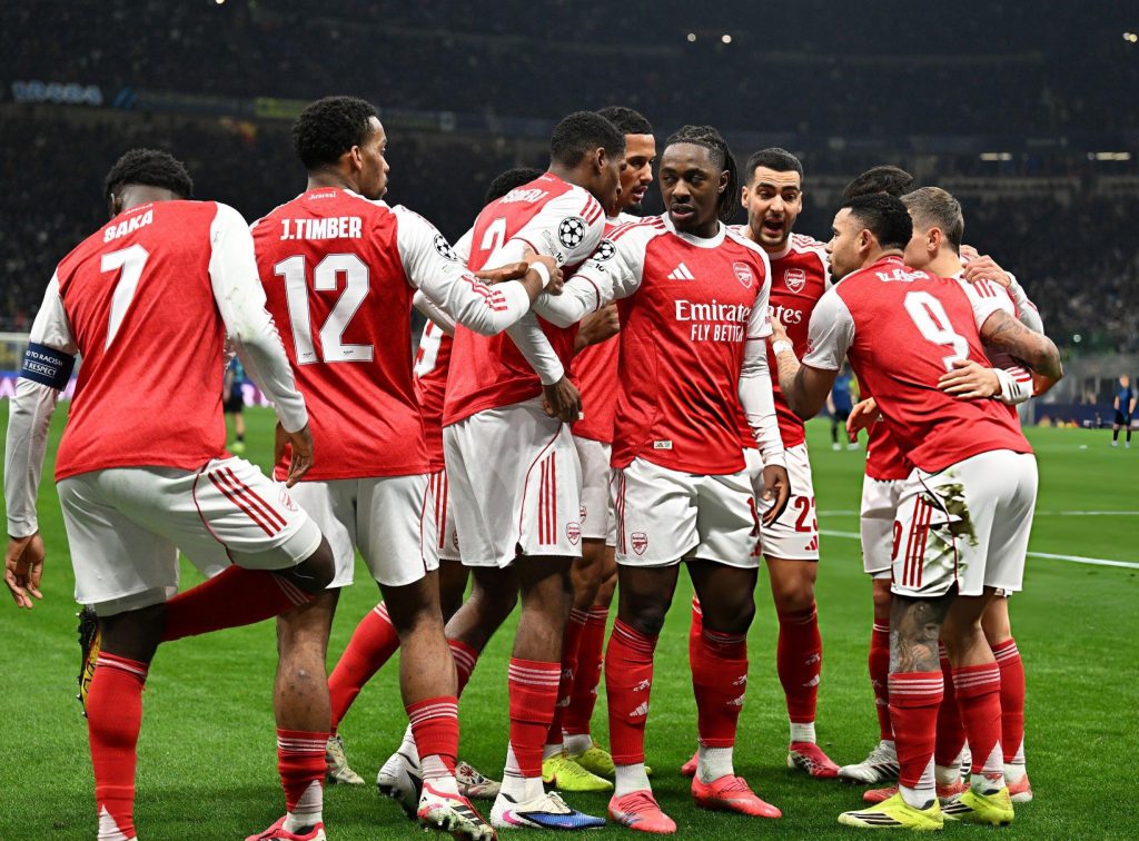 UEFA Champions League, Inter Milan, Arsenal, Manchester City, Bodo/Glimt, Napoli, Real Madrid, Copehangen, Paris Saint-German, Olympiacos, Monaco, Ajax, Villareal