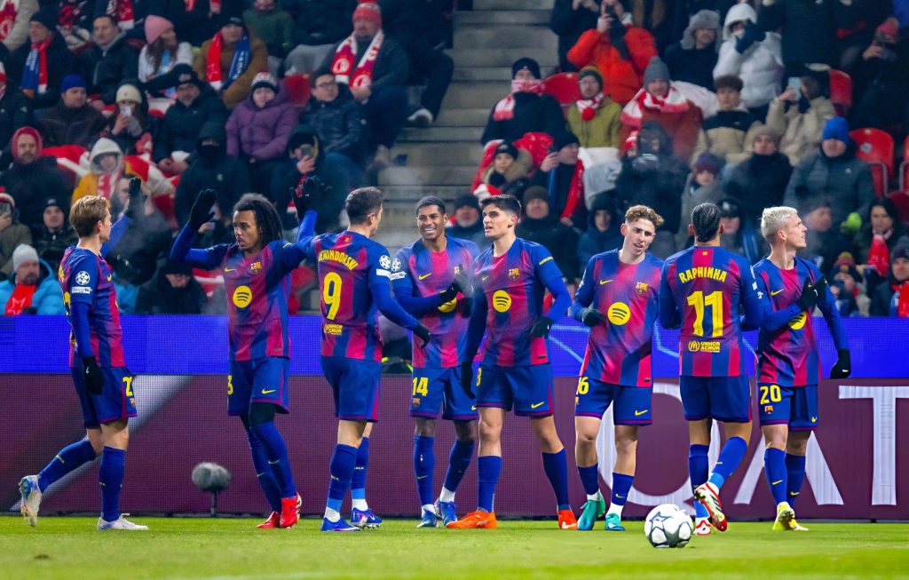 Slavia Prague vs Barcelona, Champions League