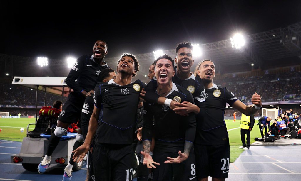 2025/26 UEFA Champions League, Cheslea, Napoli, Arsenal, Kairat Almaty, Manchester City, Galatasaray, Pris Saint-German, Newcastle, Liverpool, Qarabag, Benfica, Real Madrid, Tottenham, Frankfurt, Barcelona