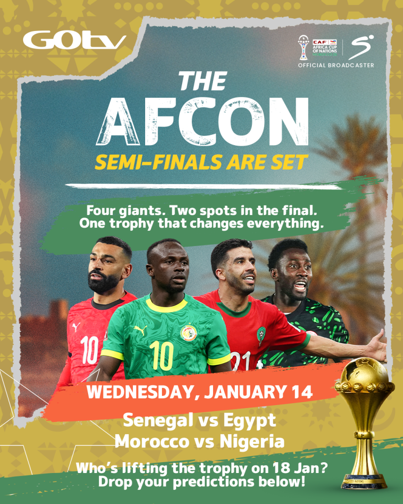 AFCON 2025, GoTV, Nigeria vs Morocco, Super Eagles