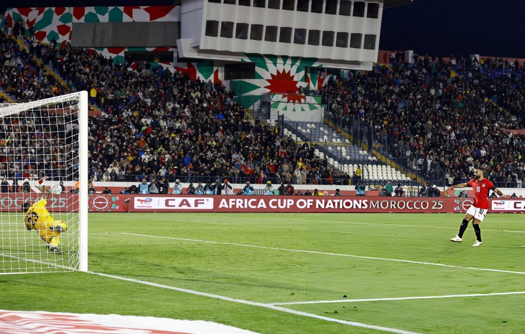 Stanley Nwabali, Mohammed Salah, Nigeria vs Egypt