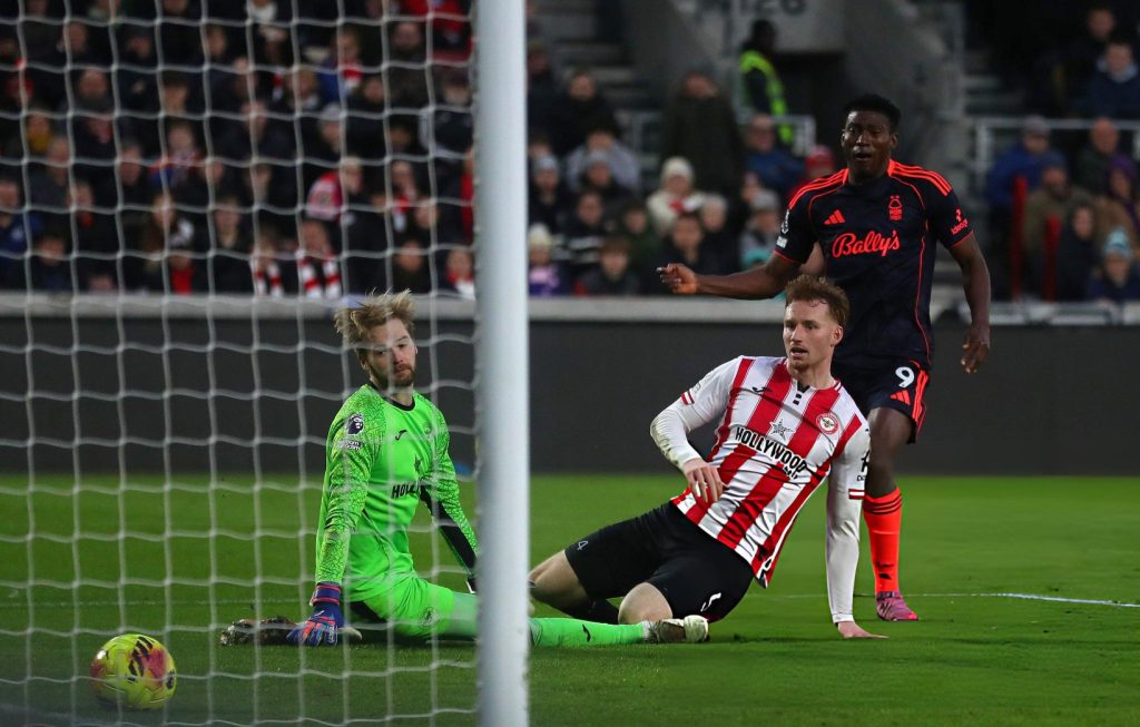 Taiwo Awoniyi, Nottingham Forest, Brentford, English Premier League