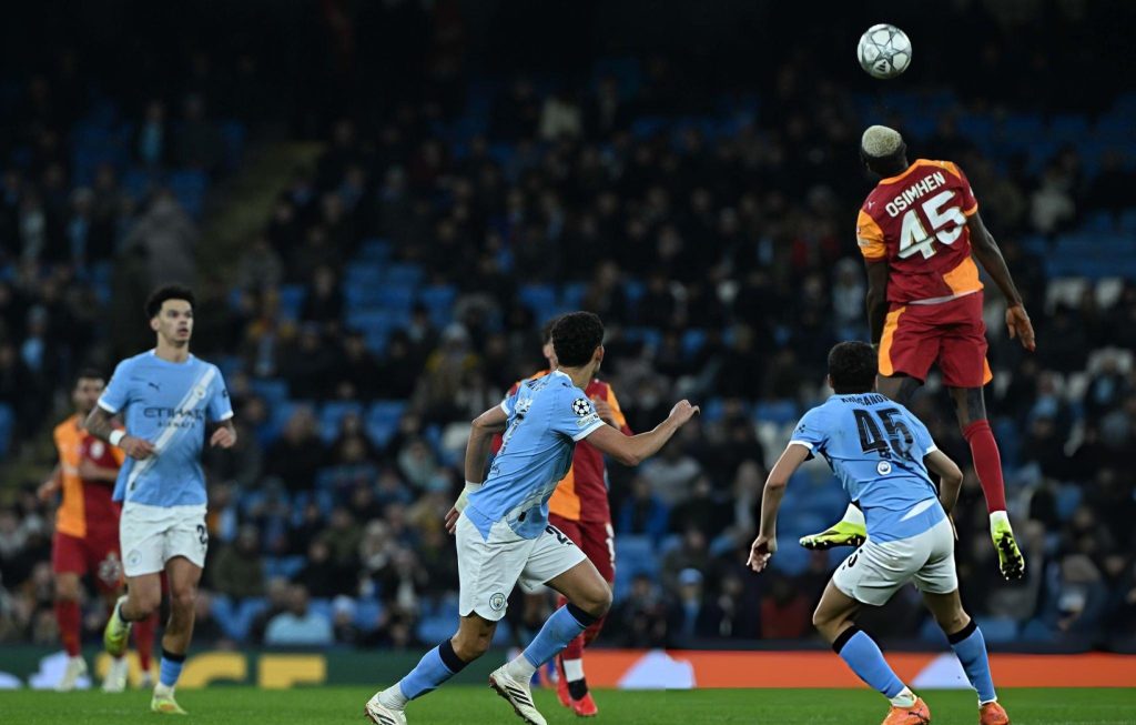 Victor Osimhen, Manchester City vs Galatasaray