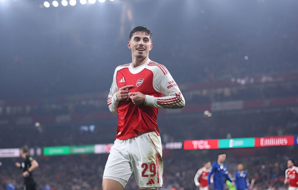 Kai Havertz, Arsenal vs Chelsea, EFL Carabao Cup,