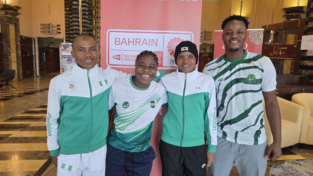 Eniola Bolaji, Para-Badminton, Para-Badminton World Championship, Bahrain, Chigozie Jeremiah and Chinyere Okoro, Egypt International Championship