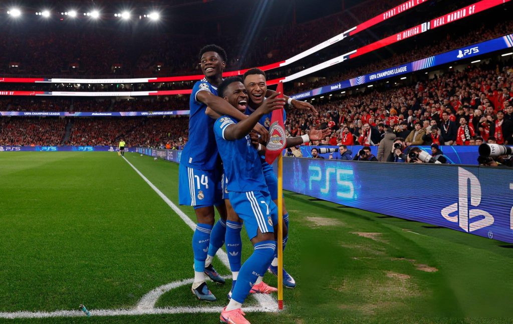 Real Madrid vs Benfica, Champions League