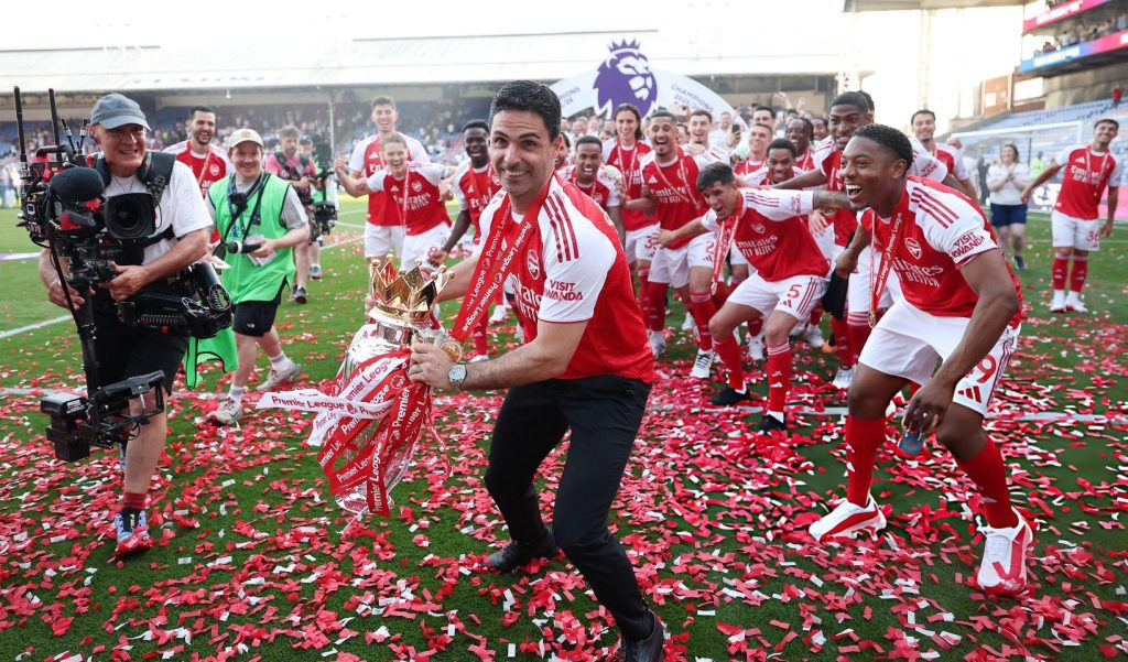 Arsenal, Premier League, Mikel Arteta, Bukayo Saka, Declan Rice, 2025/26 English Premier League