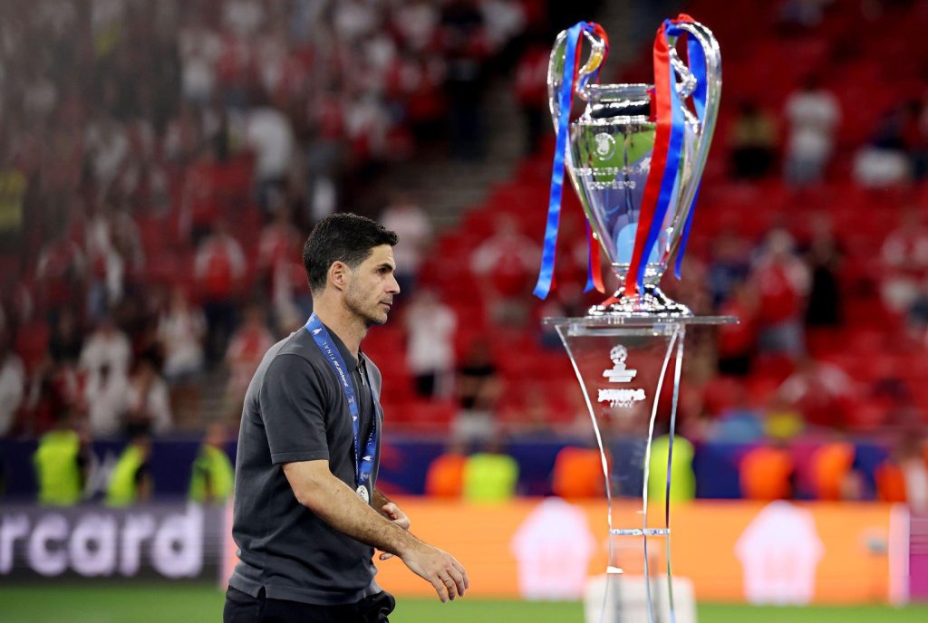 Mikel Arteta, Arsenal, Champions League