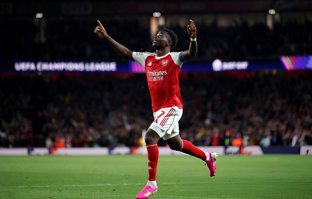 Bukayo Saka, Arsenal