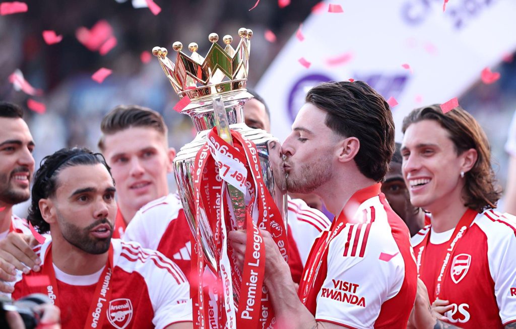 Arsenal, Premier League, Mikel Arteta, Bukayo Saka, Declan Rice, 2025/26 English Premier League
