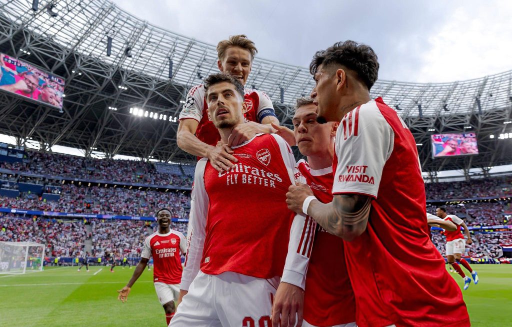 Kai Havertz, Arsenal, Paris Saint-German, Champions League, 2025/26 UEFA Champions League
