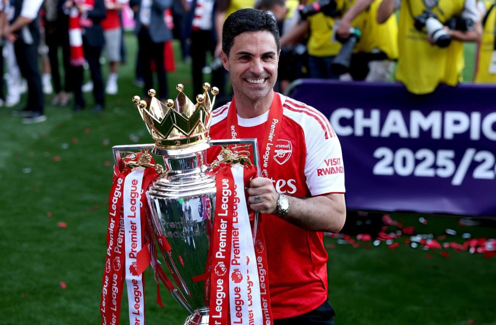 Arsenal Finally Lift Premier League Trophy as Arteta Conquers Guardiola
