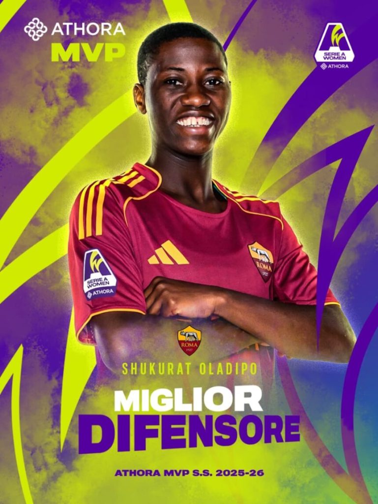 Shukurat Oladipupo, AS Roma Women, Serie A, Super Falcons