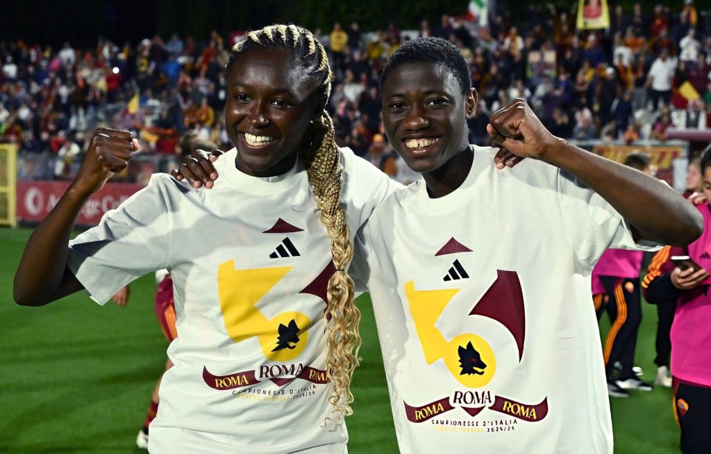 Shukurat Oladipupo, Rinsola Babajide, AS Roma Women, Serie A Femminile, Scudetto