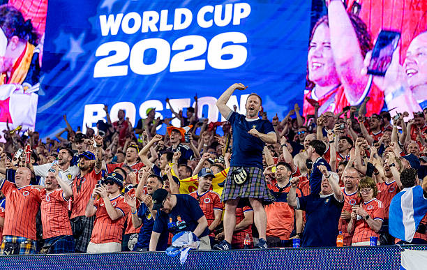 Scotland Fans drink Boston’s Taprooms dry Scotland fans