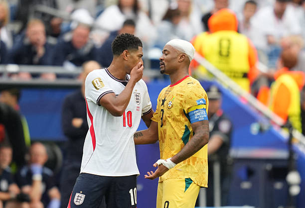 One Rule, Two Standards: FIFA’s Mouth-Covering Law Is Under Scrutiny Jude Bellingham, Jordan Ayew 2026 FIFA World Cup