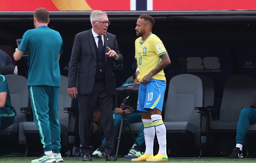 Neymar, Brazil, Norway, 2026 FIFA World Cup, Carlos Ancelotti