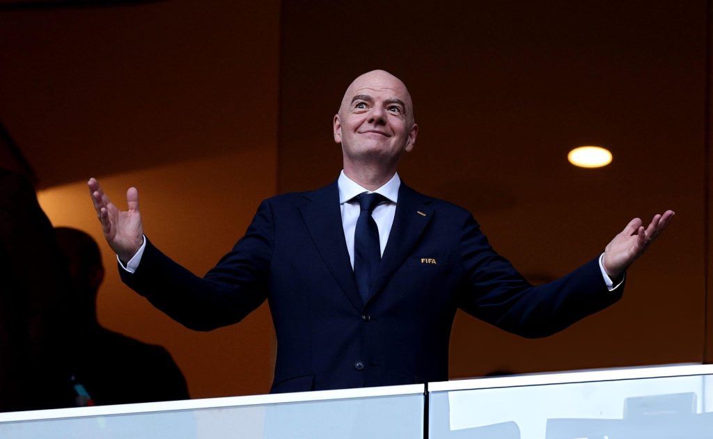Giannis Infantino, FIFA, Donald Trump, 2026 FIFA World Cup
