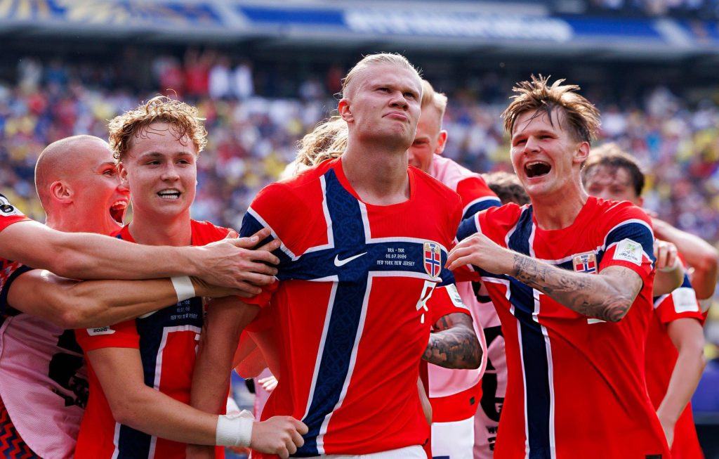 Unstoppable Erling Haaland Fires Norway Into Their First-Ever World Cup Quarter-final Erling Haaland, Norway, Brazil, 2026 FIFA World Cup
