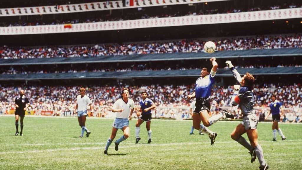 Diego Maradona, Argentina, England, World cup