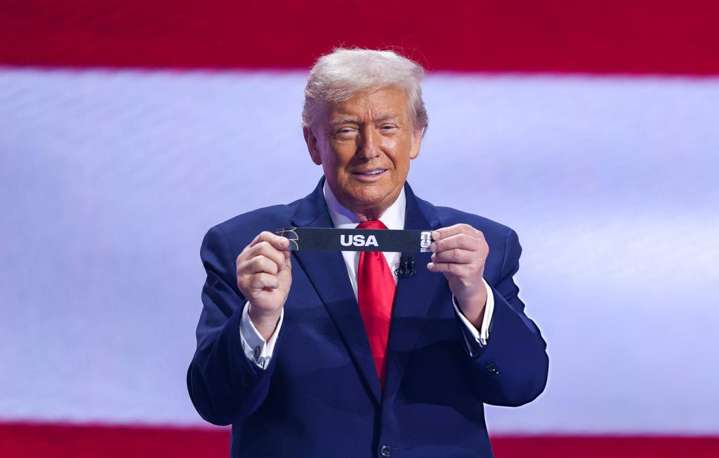 Donald Trump, Giannis Infantino, Folarin Balogun, FIFA, 2026 FIFA World Cup, United States of America, Belgium, Bosnia