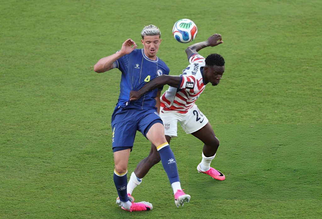 Donald Trump, Giannis Infantino, Folarin Balogun, FIFA, 2026 FIFA World Cup, United States of America, Belgium, Bosnia