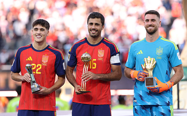 2026 FIFA World Cup Final, Pau Cubarsi, Rodri and Unai Simon