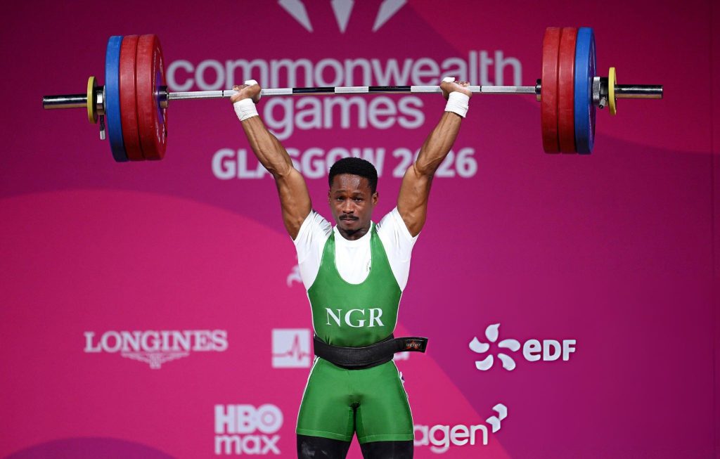 Nigeria, Weightlifting, 2026 Commonwealth Games, Glasgow, Nigeria Weightlifting Federation, President Dr. Ibrahim Abdul
